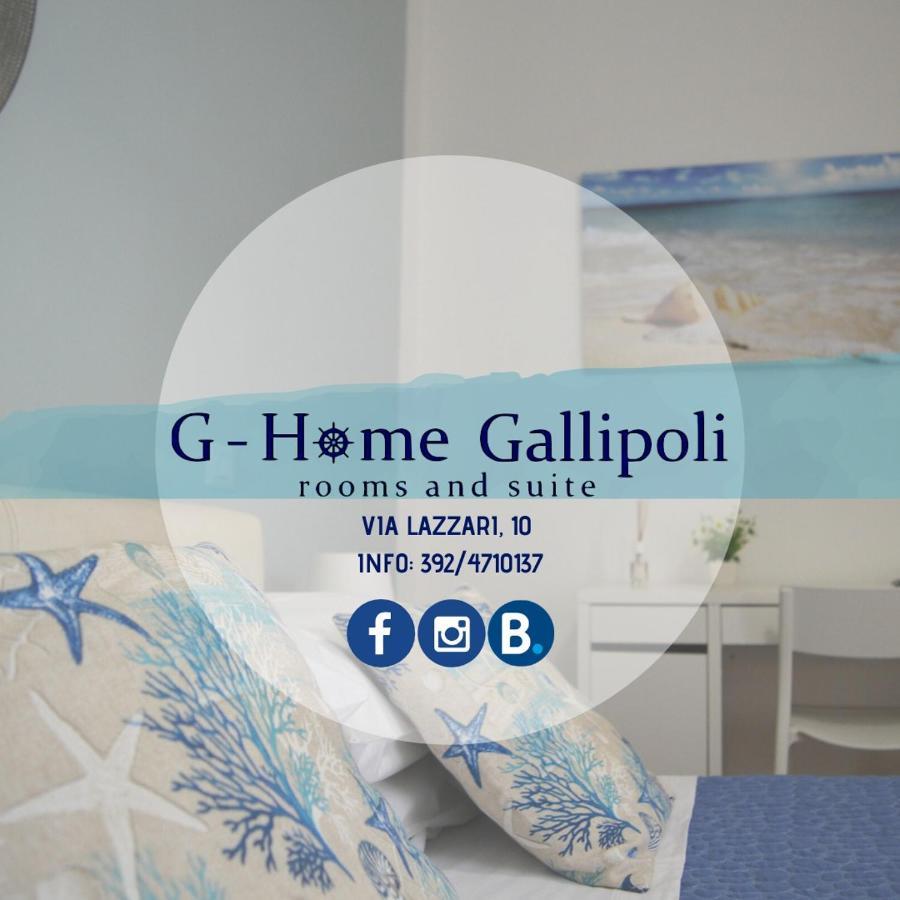 G-Home Gallipoli Rooms And Suite Dış mekan fotoğraf